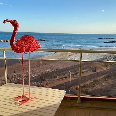 T2 Vue Mer, Premiere Ligne, Terrasse, Garage, Clim * Palavas-les-Flots